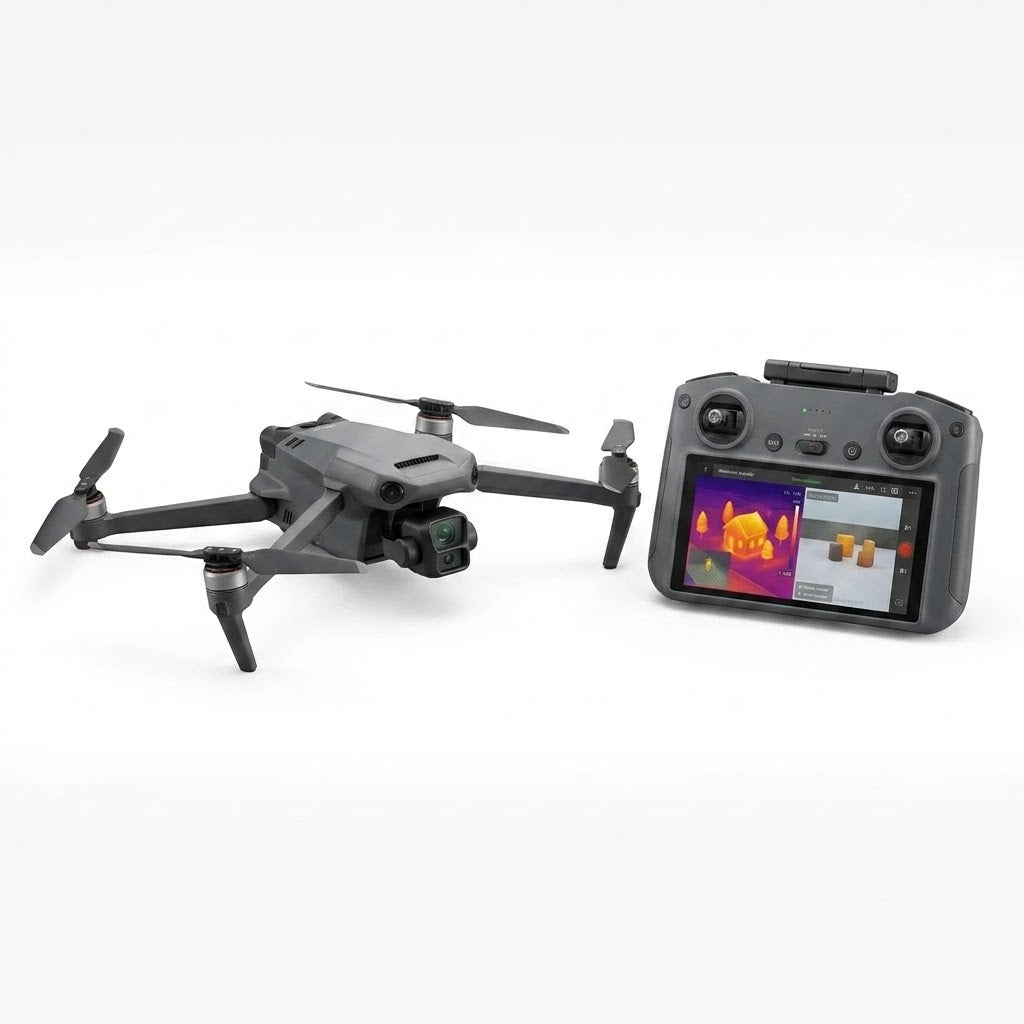 Profi Wärmebild-Drohne mit 4K Kamera, Infrarot & GPS, für Jagd, Sicherheit und Industrie